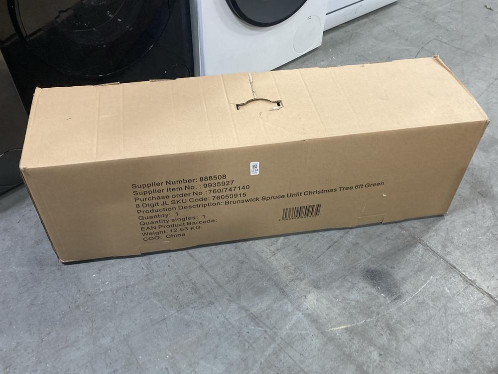 Lot 1184  
            Chesterfield SR38 - Collection or Optional Delivery Available 

                
JOHN LEWIS 6FT CHRISTMAS TREE IN GREEN (LOCATION: SR37)