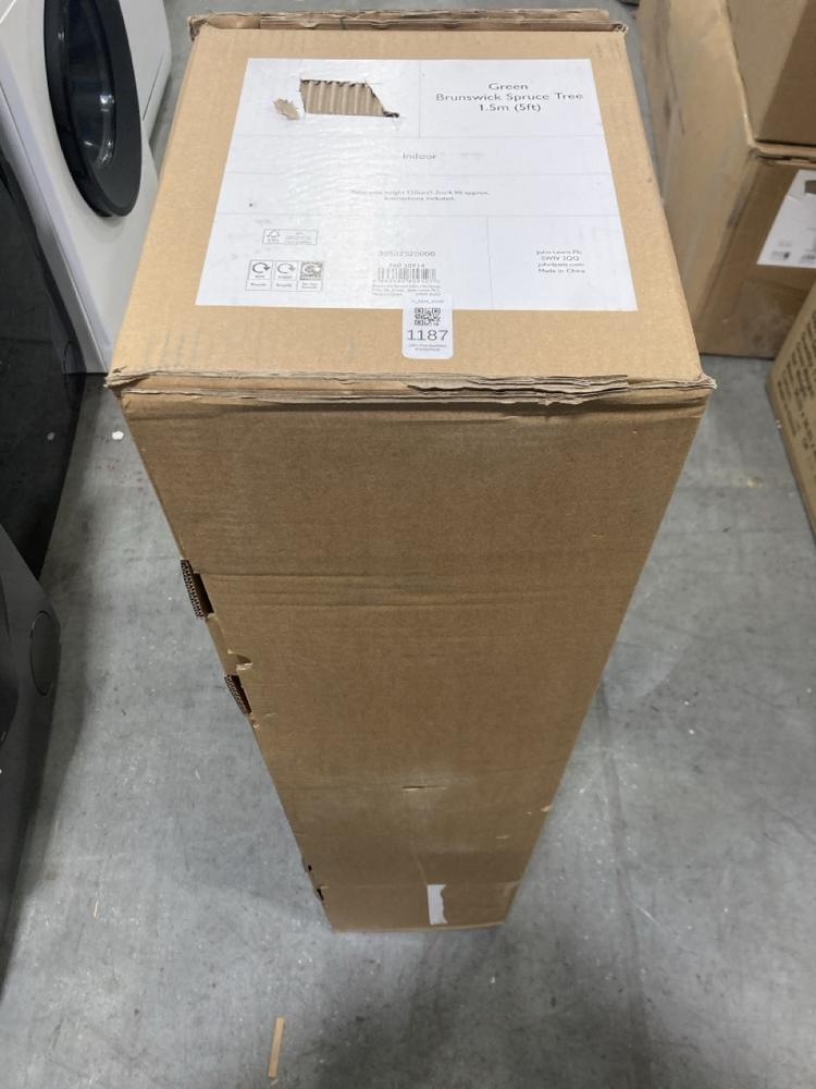 Lot 1187  
            Chesterfield SR38 - Collection or Optional Delivery Available 

                
JOHN LEWIS 5FT CHRISTMAS TREE (LOCATION: SR37)