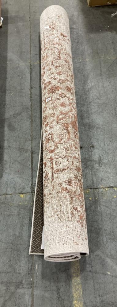 Lot 261  
            Chesterfield SR38 - Collection or Optional Delivery Available 

                
JOHN LEWIS COTTON / WOOL MIX ANTIGUA FLORAL MEDALLION RUG 200 X 300 CM IN MULTI -...