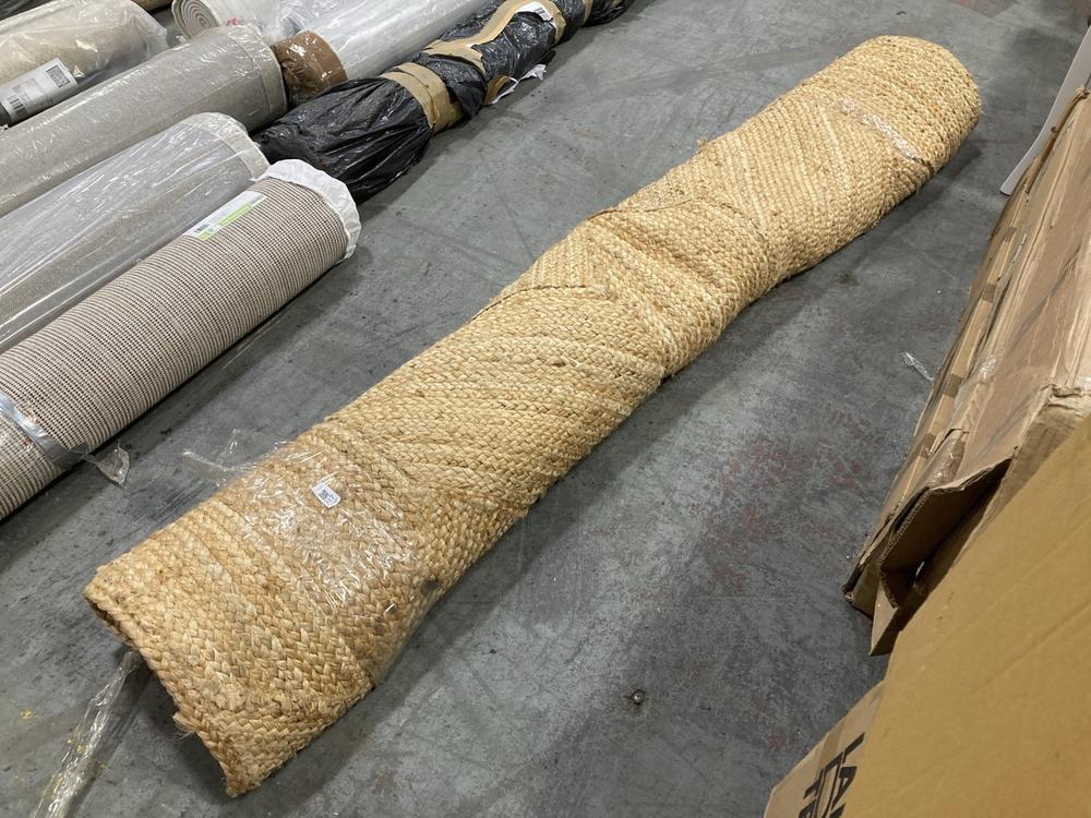 Lot 317  
            Chesterfield SR38 - Collection or Optional Delivery Available 

                
LA REDOUTE MALCAN JUTE RUG 200 X 290 CM IN NATURAL - ORIGINAL RRP £330 (LOCATION:...