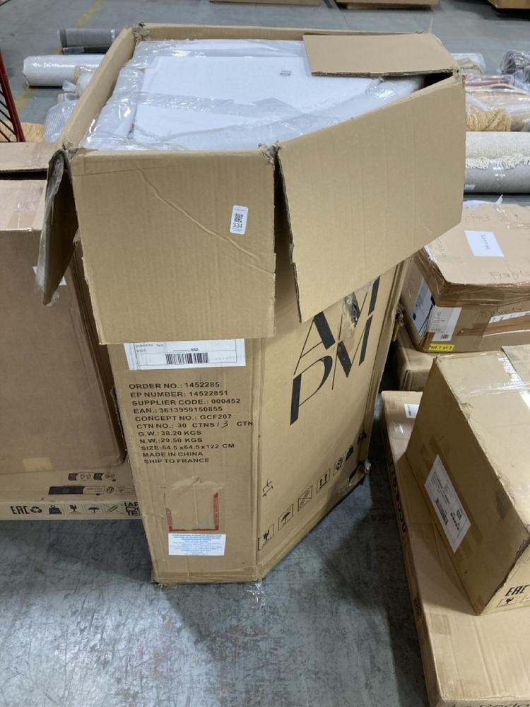 Lot 334  
            Chesterfield SR38 - Collection or Optional Delivery Available 

                
LA REDOUTE AM.PM SIDEBOARD IN BLACK (LOCATION: SR38 B9)