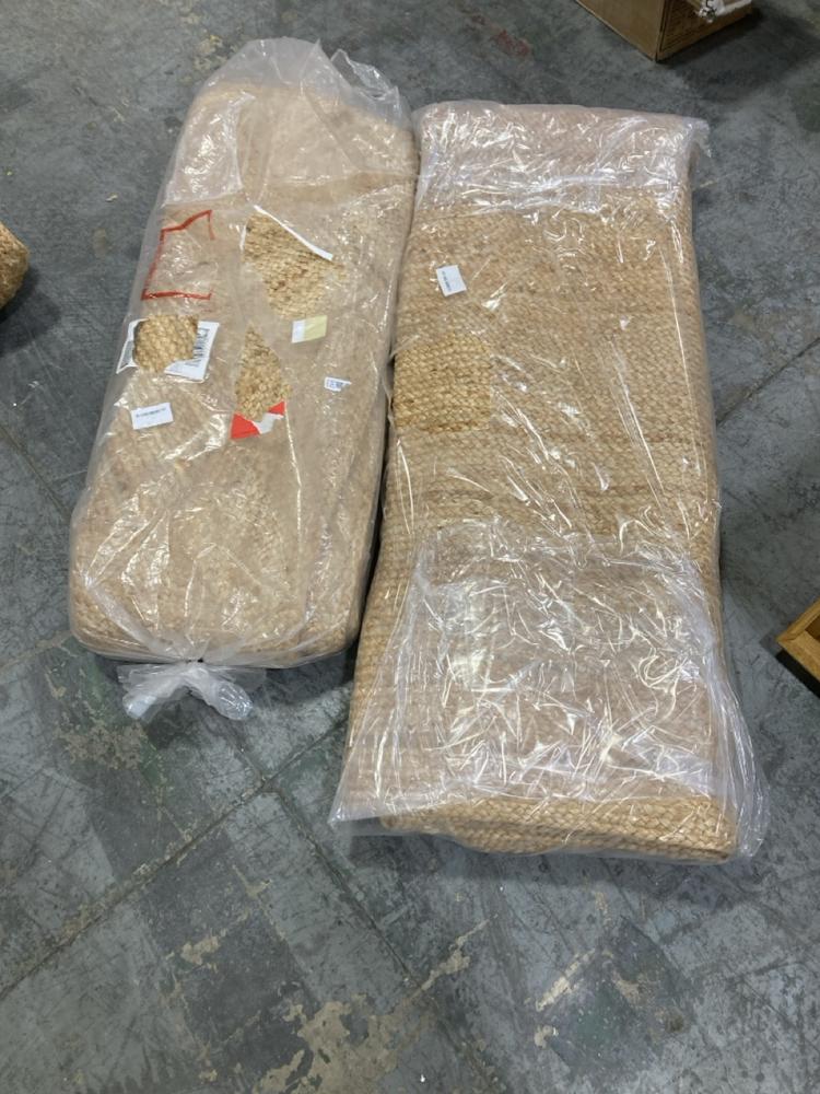 Lot 342  
            Chesterfield SR38 - Collection or Optional Delivery Available 

                
LA REDOUTE MALCAN JUTE RUG 200 X 290 CM IN NATURAL - ORIGINAL RRP £330 TO INCLUDE...