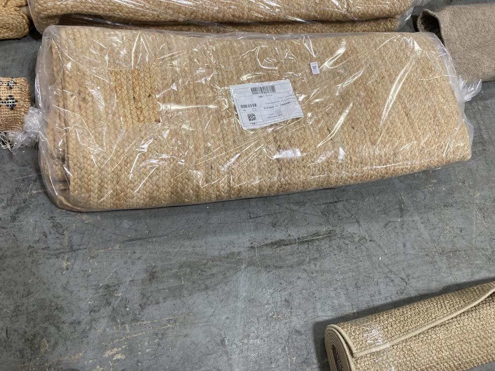 Lot 362  
            Chesterfield SR38 - Collection or Optional Delivery Available 

                
LA REDOUTE AFTAS XL RECTANGULAR JUTE RUG 240 X 330 CM IN BEIGE - ORIGINAL RRP £29...