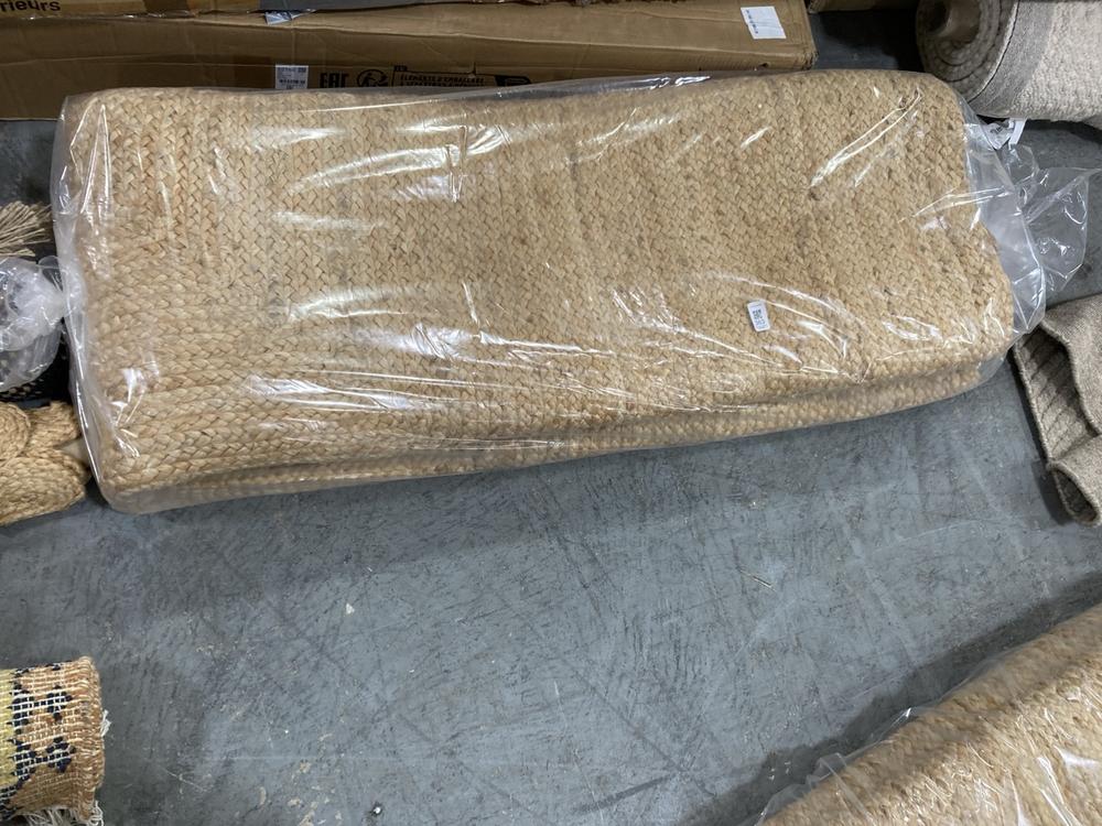 Lot 363  
            Chesterfield SR38 - Collection or Optional Delivery Available 

                
LA REDOUTE AFTAS XL RECTANGULAR JUTE RUG 240 X 330 CM IN BEIGE - ORIGINAL RRP £29...