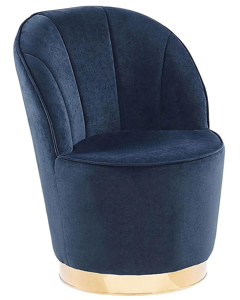 Lot 383  
            Chesterfield SR38 - Collection or Optional Delivery Available 

                
BELIANI ARMCHAIR ALBY VELVET DARK BLUE - ITEM NO. 20143 - ORIGINAL RRP £119.99 (L...