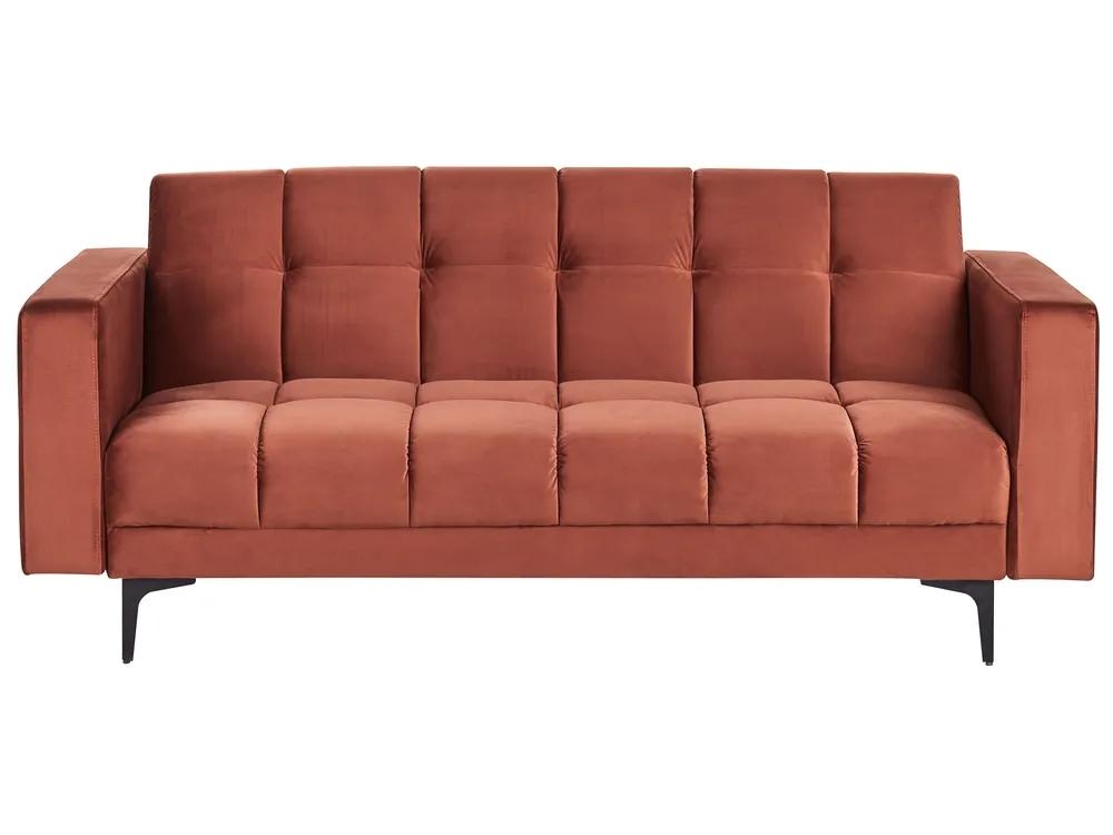 Lot 386  
            Chesterfield SR38 - Collection or Optional Delivery Available 

                
BELIANI SOFA BED 3 SEATER ALNES VELVET LIGHT RED - ITEM NO. 33169, 33170, 33173 -...