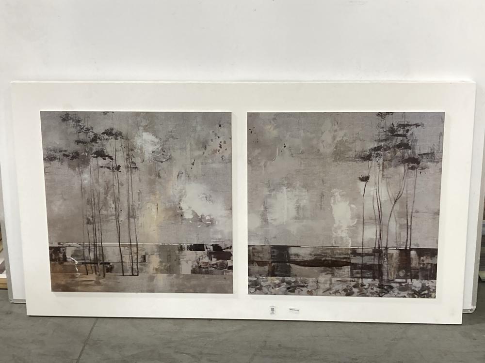 Lot 38  
            Chesterfield SR38 - Collection 

                
DFS DOUBLE PLAQUE ABSTRACT FOREST WALL ART IN MULTICOLOUR (COLLECTION ONLY) (LOCA...