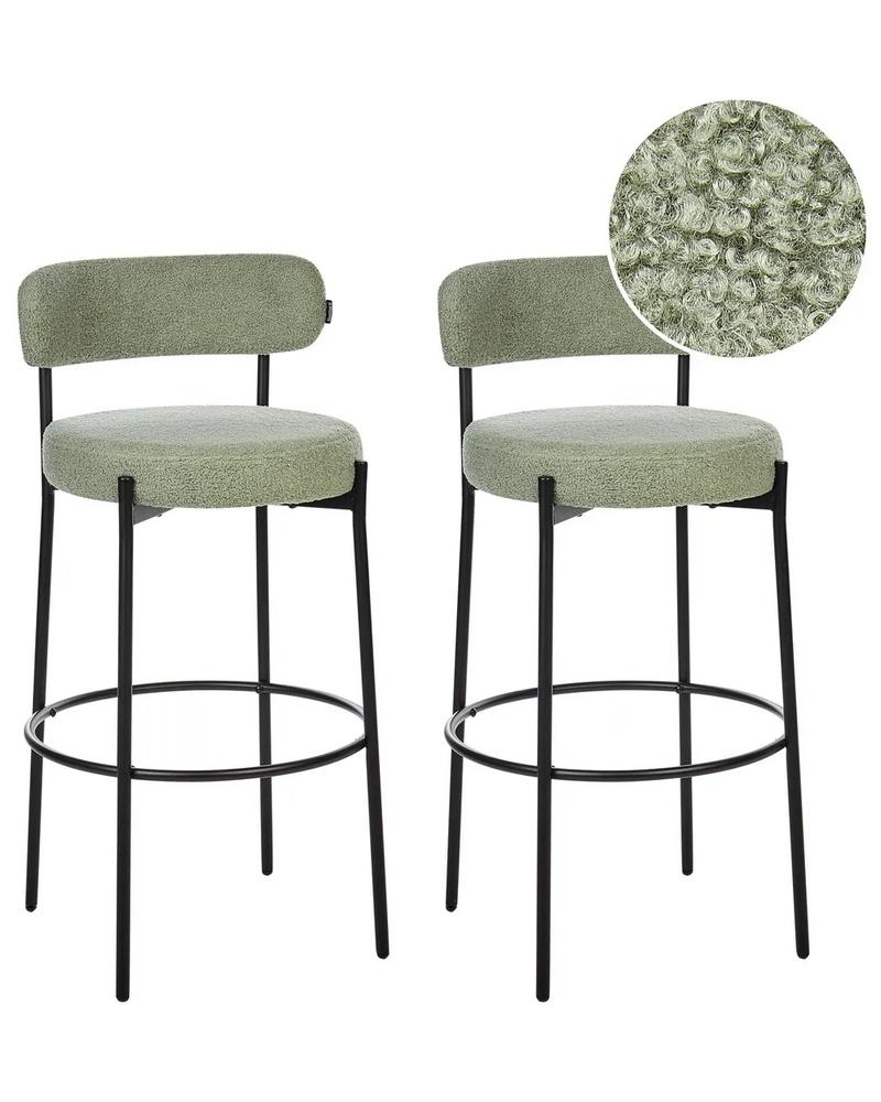 Lot 416  
            Chesterfield SR38 - Collection or Optional Delivery Available 

                
BELIANI SET OF 2 BAR CHAIRS ALLISON BOUCLE LIGHT GREEN - ITEM NO. 33246 - ORIGINA...