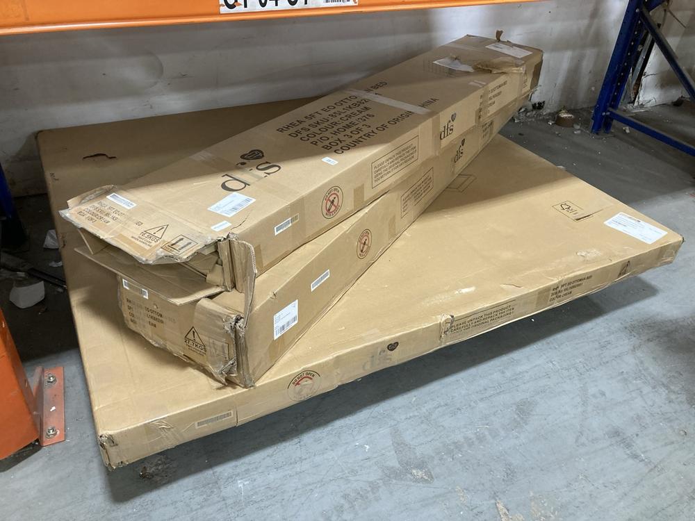 Lot 448  
            Chesterfield SR38 - Collection or Optional Delivery Available 

                
DFS 5 FT EO OTTOMAN BED IN CREAM - ORIGINAL RRP £349 (LOCATION: SR38 B6) (BBTU6AQ...