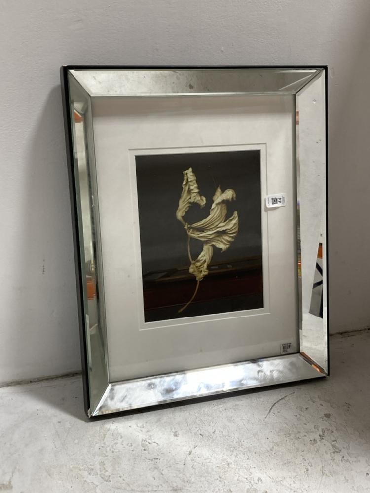 Lot 44  
            Chesterfield SR38 - Collection 

                
DFS TENNESON FLOWERS III WALL ART IN CHROME FRAME (COLLECTION ONLY) (LOCATION: SR...