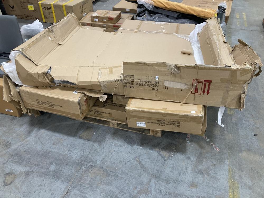 Lot 458  
            Chesterfield SR38 - Collection or Optional Delivery Available 

                
DFS SUPER KING BED IN CREAM FABRIC - ORIGINAL RRP £999 (LOCATION: SR38 B6) (BBFAG...