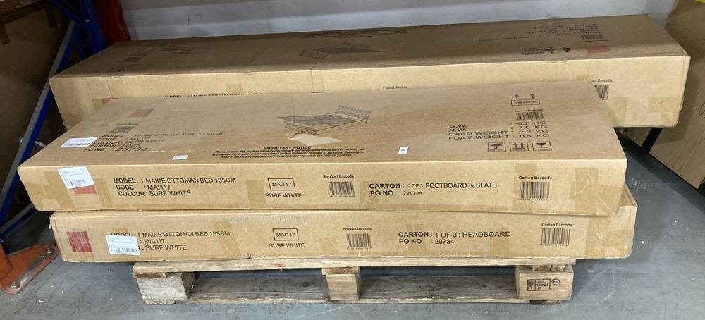 Lot 468  
            Chesterfield SR38 - Collection or Optional Delivery Available 

                
DFS 135CM OTTOMAN BED IN SURF WHITE - ORIGINAL RRP £599 (LOCATION: SR38 B6) (BBKN...