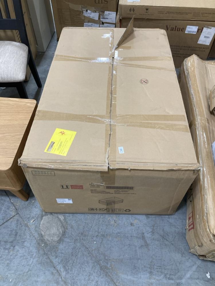 Lot 473  
            Chesterfield SR38 - Collection or Optional Delivery Available 

                
DFS RECTANGULAR COFFEE TABLE IN WALNUT FINISH (LOCATION: SR38 B6)