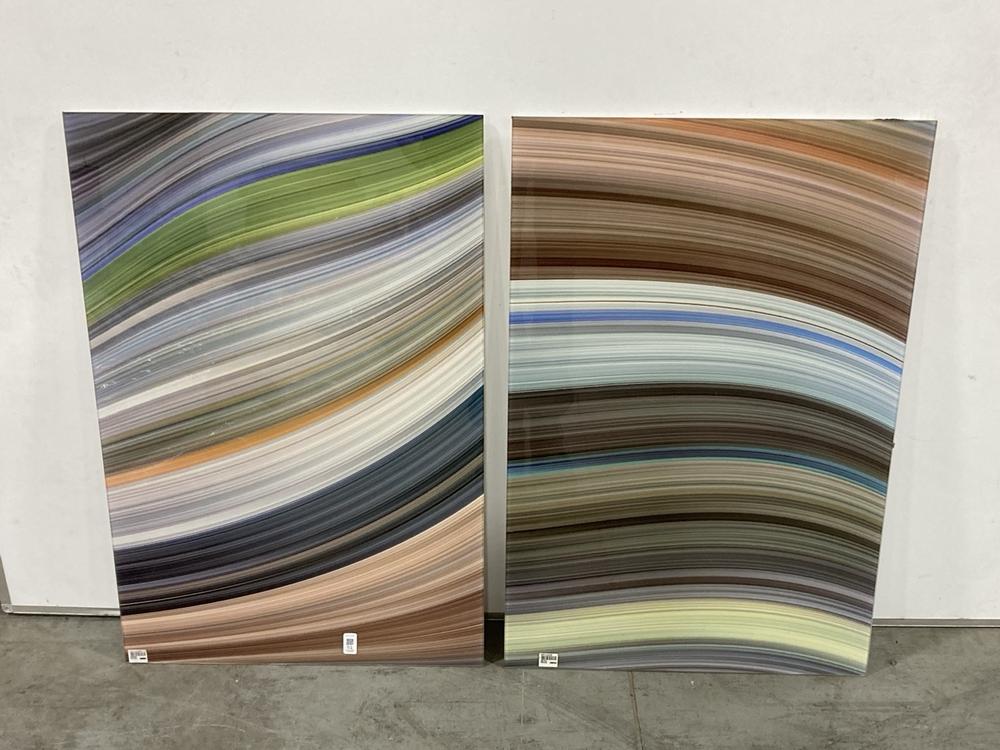 Lot 51  
            Chesterfield SR38 - Collection 

                
DFS WINDSWEPT 3 PERSPEX PICTURE ART 60 X 90 CM TO INCLUDE DFS WINDSWEPT 4 PERSPEX...