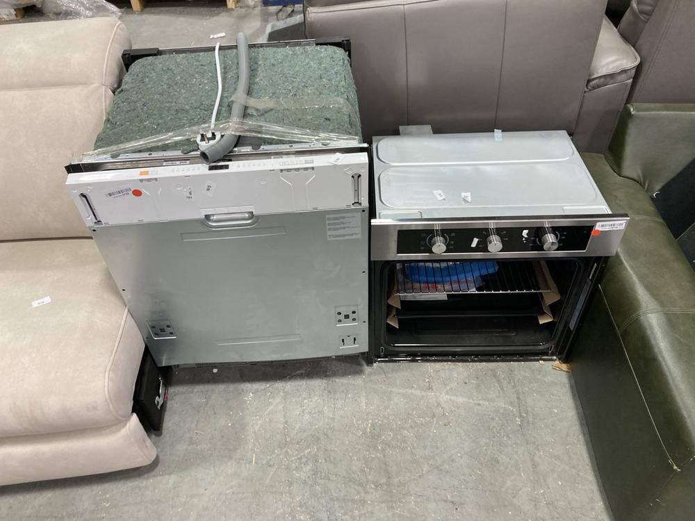 Lot 573  
            Chesterfield SR38 - Collection or Optional Delivery Available 

                
COOKOLOGY SINGLE ELECTRIC OVEN - MOD NO COF600SS - ORIGINAL RRP £179 TO INCLUDE C...