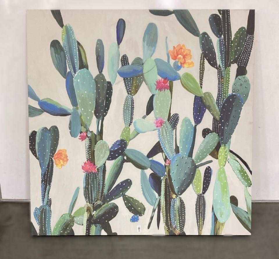 Lot 58  
            Chesterfield SR38 - Collection 

                
DFS A CACTUS GARDEN CANVAS WALL ART 120 X 120 CM (COLLECTION ONLY) (LOCATION: SR3...