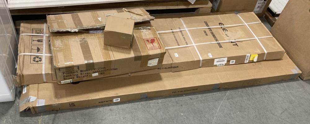 Lot 603  
            Chesterfield SR38 - Collection 

                
4 X ASSORTED ITEMS TO INCLUDE ELEGANT CORNER ENTRY SHOWER ENCLOSURE (COLLECTION O...