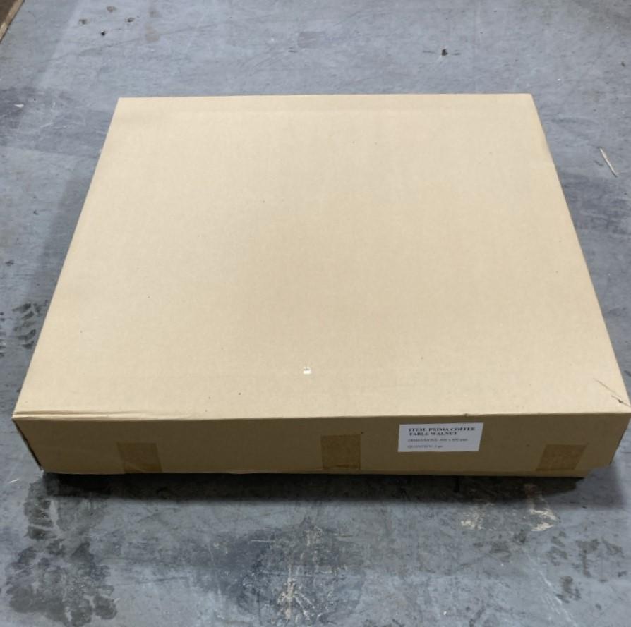 Lot 622  
            Chesterfield SR38 - Collection or Optional Delivery Available 

                
SQUARE PRIMA COFFEE TABLE IN WALNUT NATURAL WOOD FINISH 690X690MM - ORIGINAL RRP ...