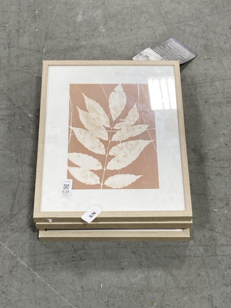 Lot 638  
            Chesterfield SR38 - Collection 

                
ENCHANTED FRAMED ART SET OF 4 - ITEM NO. 056742 (COLLECTION ONLY)