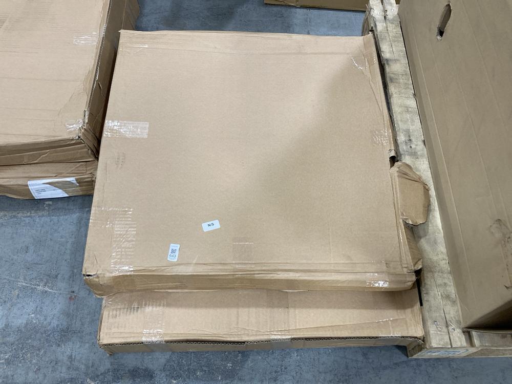 Lot 643  
            Chesterfield SR38 - Collection or Optional Delivery Available 

                
2 X ROUND 700MM METAL OUTDOOR OXO TABLE IN BLACK