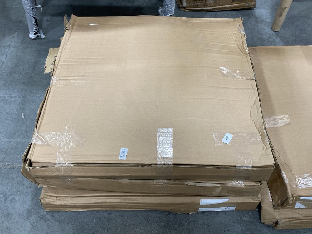 Lot 645  
            Chesterfield SR38 - Collection or Optional Delivery Available 

                
3 X ROUND 700MM METAL OUTDOOR OXO TABLE IN BLACK