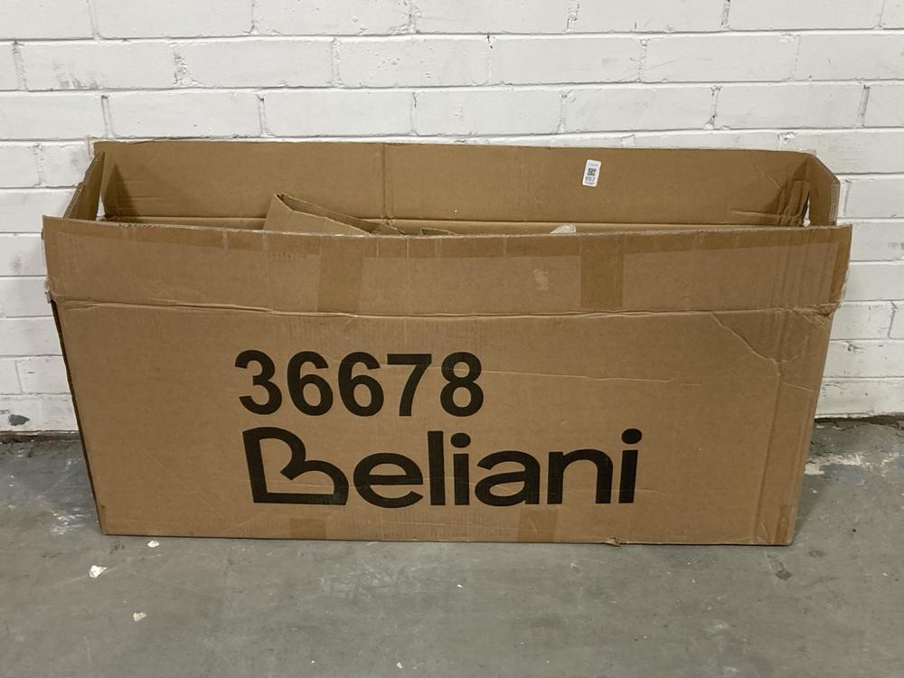 Lot 657  
            Chesterfield SR38 - Collection or Optional Delivery Available 

                
BELIANI OUTDOOR GARDEN FOLDABLE TABLE AND CHAIR IN BLACK METAL