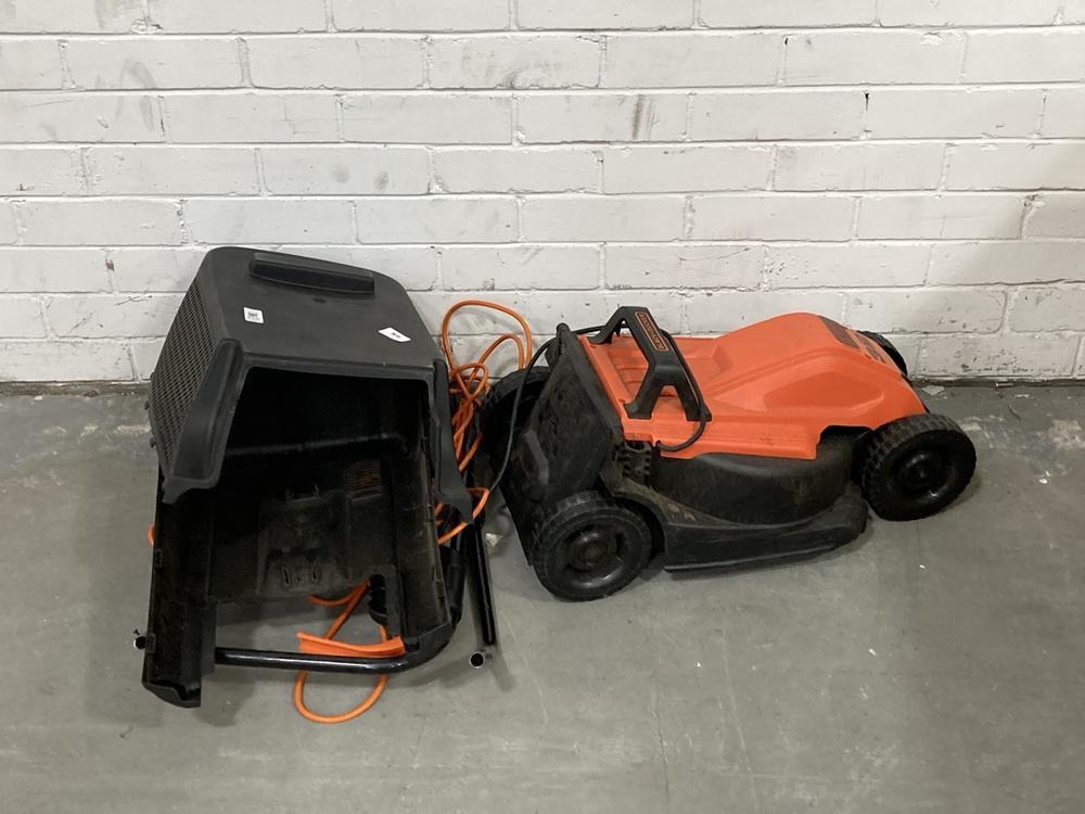 Lot 658  
            Chesterfield SR38 - Collection or Optional Delivery Available 

                
BLACK + DECKER 1200W 32CM LAWN MOWER *PARTS*