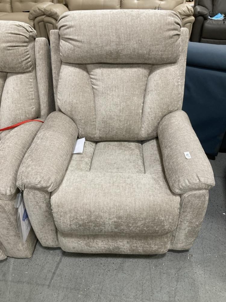 Lot 716  
            Chesterfield SR38 - Collection or Optional Delivery Available 

                
LA-Z-BOY ARMCHAIR IN MINK FABRIC (LOCATION: SR38 A5)