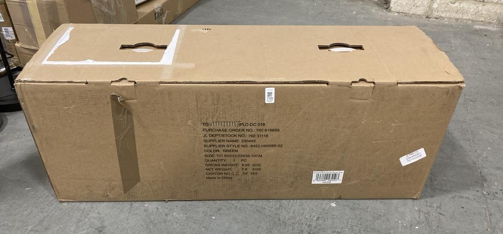 Lot 739  
            Chesterfield SR38 - Collection or Optional Delivery Available 

                
JOHN LEWIS BROMPTON PRE-LIT 6FT CHRISTMAS TREE IN GREEN (LOCATION: SR38 A5)