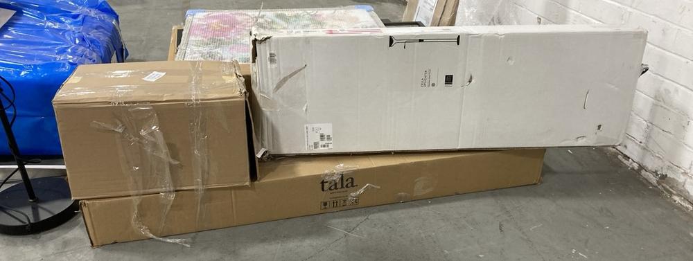 Lot 744  
            Chesterfield SR38 - Collection or Optional Delivery Available 

                
3 X ASSORTED ITEMS TO INCLUDE JOHN LEWIS ZELLA UPLIGHTER FLOOR LAMP (LOCATION: SR...