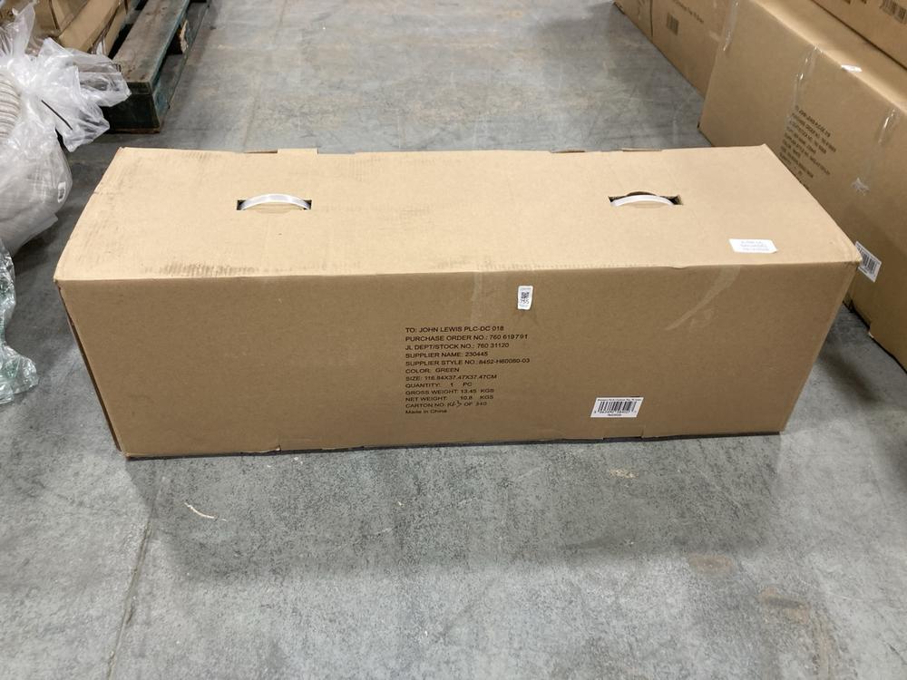 Lot 755  
            Chesterfield SR38 - Collection or Optional Delivery Available 

                
JOHN LEWIS BROMPTON PRE-LIT 7FT CHRISTMAS TREE IN GREEN - ORIGINAL RRP £200 (LOCA...