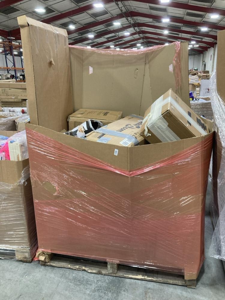 Lot 823  
            Chesterfield SR38 - Collection 

                
PALLET OF ASSORTED ITEMS TO INCLUDE PERFECT MULTI-GYM PRO (COLLECTION ONLY) (LOCA...