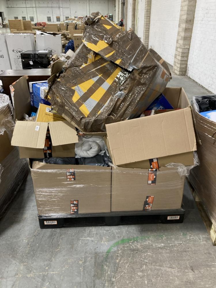 Lot 842  
            Chesterfield SR38 - Collection 

                
PALLET OF ASSORTED ITEMS TO INCLUDE KLEENEX ORIGINAL (64 SHEETS X 1) X 12 (COLLEC...