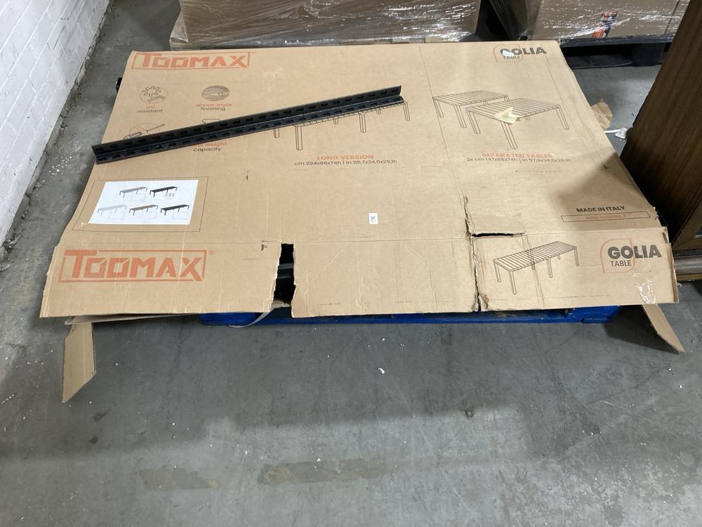 Lot 851  
            Chesterfield SR38 - Collection or Optional Delivery Available 

                
TOOMAX GOLIA TABLE IN BLACK WOOD-STYLE FINISH (LOCATION: SR38 A9)