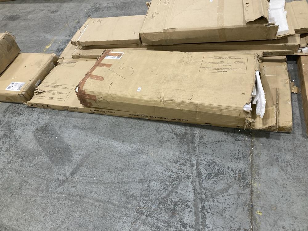 Lot 888  
            Chesterfield SR38 - Collection or Optional Delivery Available 

                
ATLANTA HIGH SLEEPER WITH DESK, DRAWERS AND WARDROBE IN GREY *MISSING BOX 2 OF 3*...