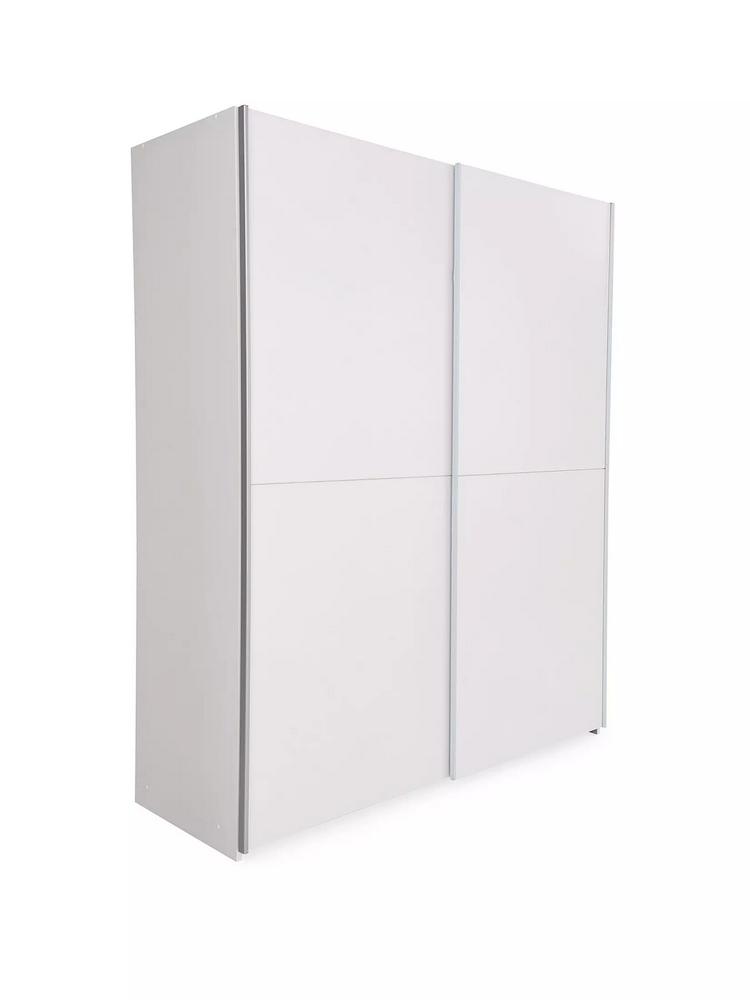 Lot 901  
            Chesterfield SR38 - Collection or Optional Delivery Available 

                
HOUSTON 150 CM 2 SLIDING DOOR WARDROBE IN WHITE - ORIGINAL RRP £299 (LOCATION: SR...
