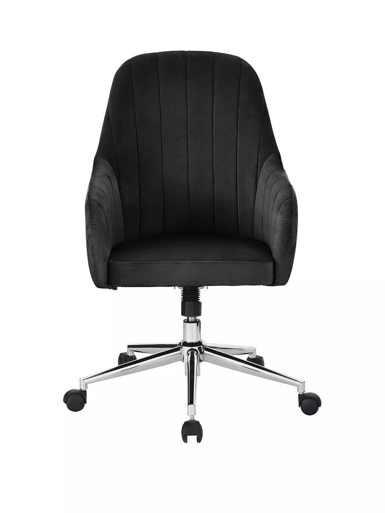 Lot 911  
            Chesterfield SR38 - Collection or Optional Delivery Available 

                
MOLBY OFFICE CHAIR IN BLACK / CHROME - ORIGINAL RRP £139 (LOCATION: SR38 A11) (RC...