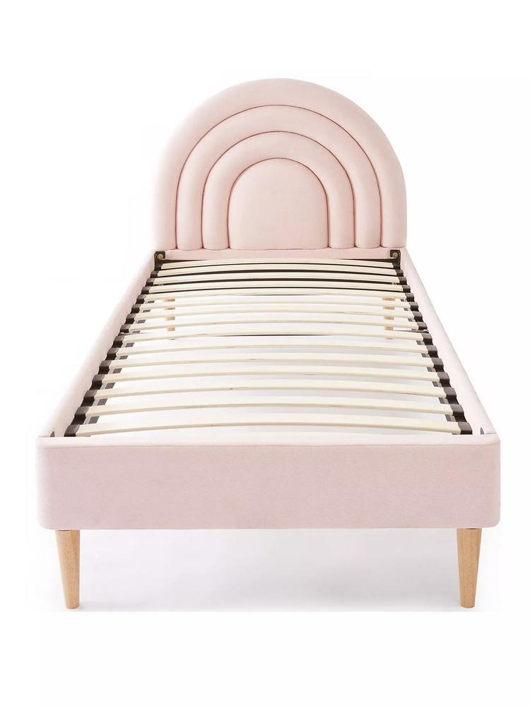 Lot 932  
            Chesterfield SR38 - Collection or Optional Delivery Available 

                
RAINBOW BED FRAME IN PINK ( BOX 1/2 2/2 ) -ORIGINAL RRP £299 (LOCATION: SR38 A12)