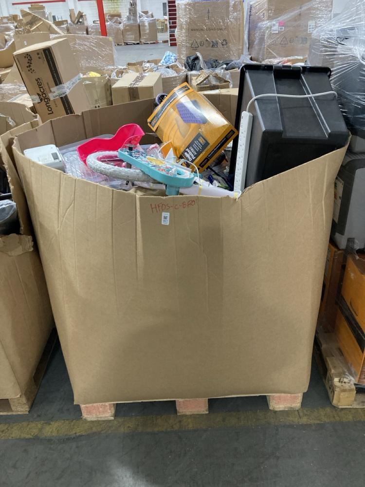 Lot 967  
            Chesterfield SR38 - Collection or Optional Delivery Available 

                
PALLET OF ASSORTED ITEMS TO INCLUDE DOUBLE FLOCKED AIRBED (LOCATION: SR37)