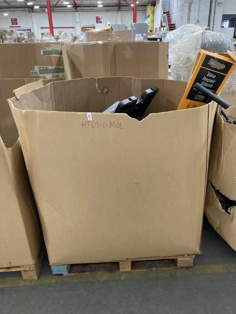 Lot 972  
            Chesterfield SR38 - Collection or Optional Delivery Available 

                
PALLET OF ASSORTED ITEMS TO INCLUDE BIKE REPAIR STAND (LOCATION: SR37)