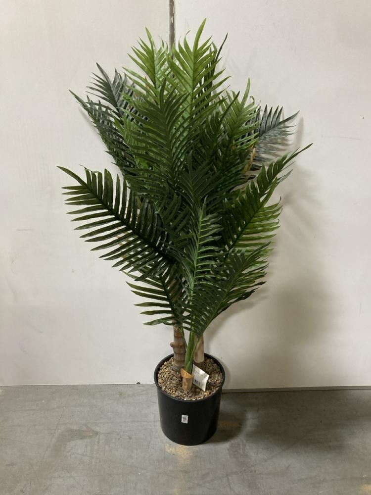 Lot 97  
            Chesterfield SR38 - Collection 

                
DFS ARTIFICIAL PLANT IN BLACK PLANT POT - ORIGINAL RRP £131 (COLLECTION ONLY) (LO...