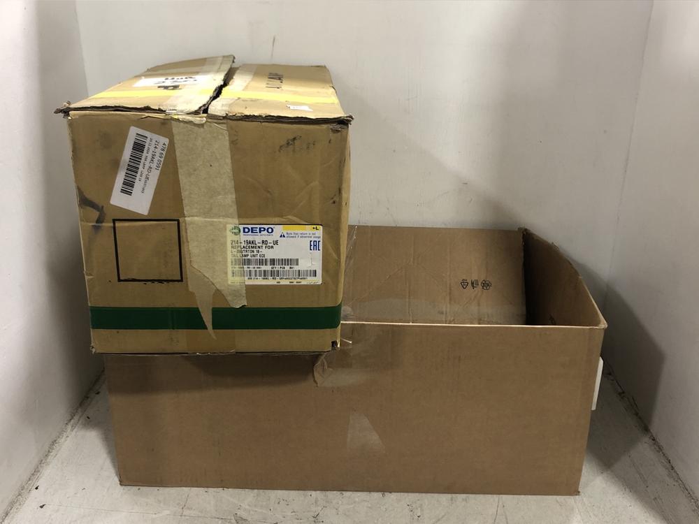 Lot 102  
            Chesterfield SR45 - Parcel Delivery Only 

                
DEPO AUTO LAMP NS LAMP L200 19 478 69 0591 TO INCLUDE NS REAR LIGHT 478 72 1630 (...