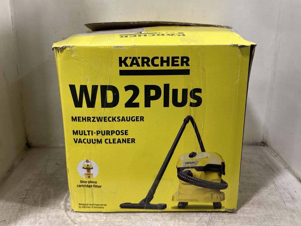 Lot 1046  
            Chesterfield SR45 - Parcel Delivery Only 

                
KARCHER WD 2PLUS MULTI-PURPSE VACUUM CLEANER (LOCATION: D10)