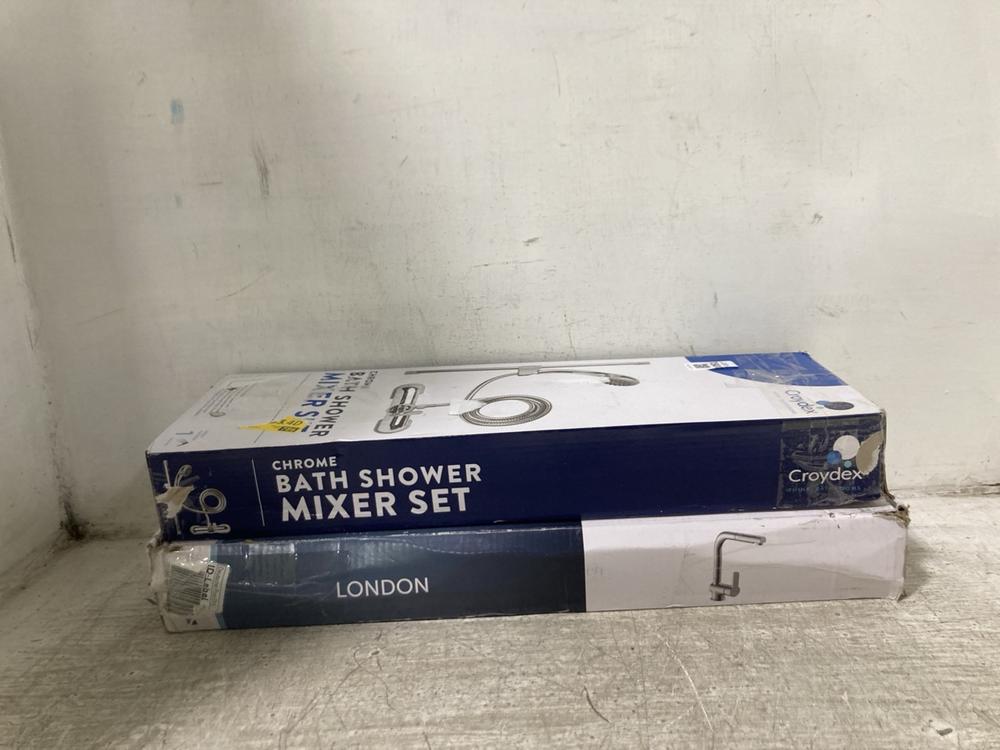 Lot 1051  
            Chesterfield SR45 - Parcel Delivery Only 

                
CROYDEX CHROME BATH SHOWER MIXER SET SCHUTTE MONTAGEANLEITUNG (LOCATION: D10)