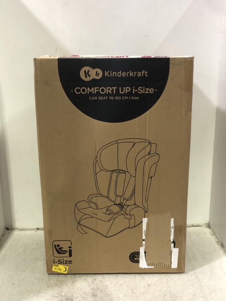 Lot 1094  
            Chesterfield SR45 - Parcel Delivery Only 

                
KINDERKRADFT COMFORT UP I-SIZE CAR SEAT (LOCATION: C2)