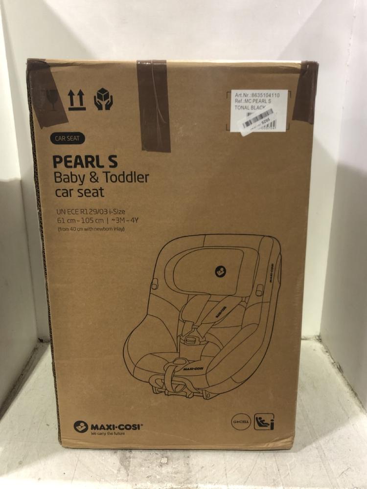 Lot 1097  
            Chesterfield SR45 - Parcel Delivery Only 

                
MAXI.COSI PEARL S BABY & TODDLER CAR SEAT (LOCATION: C2)