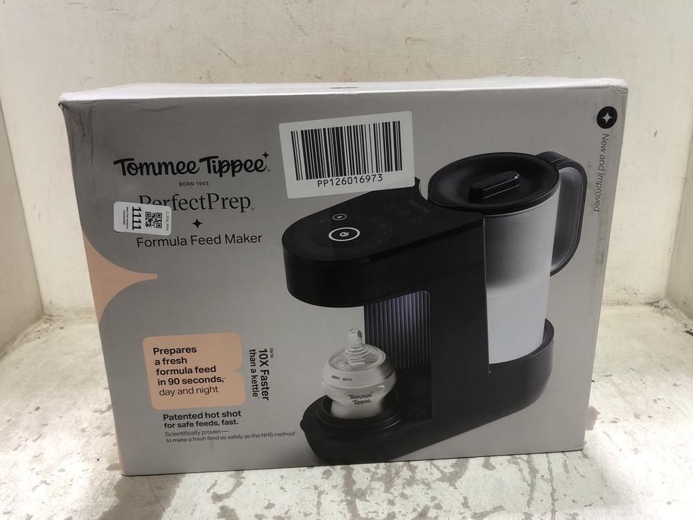 Lot 1111  
            Chesterfield SR45 - Parcel Delivery Only 

                
TOMMEE TIPPEE PERFECT PREP FORMULA FEED MAKER (LOCATION: C3)