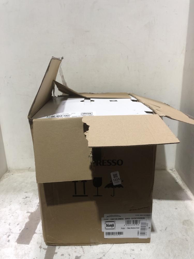 Lot 1115  
            Chesterfield SR45 - Parcel Delivery Only 

                
DELONGHI NESPRESSO VERTUO NEXT & AEROCCINO 3 (LOCATION: C3)