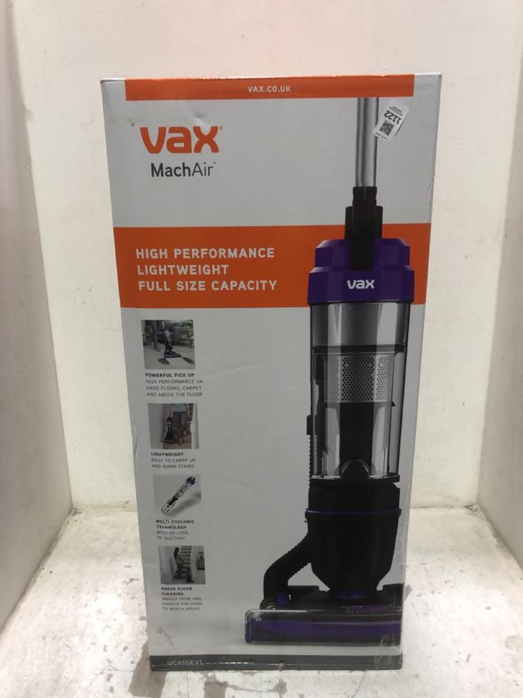 Lot 1122  
            Chesterfield SR45 - Parcel Delivery Only 

                
VAX MACH AIR HIGH PERFORMANCE LIGHT WEIGHT FULL SIZE CAPACITY (LOCATION: C3)