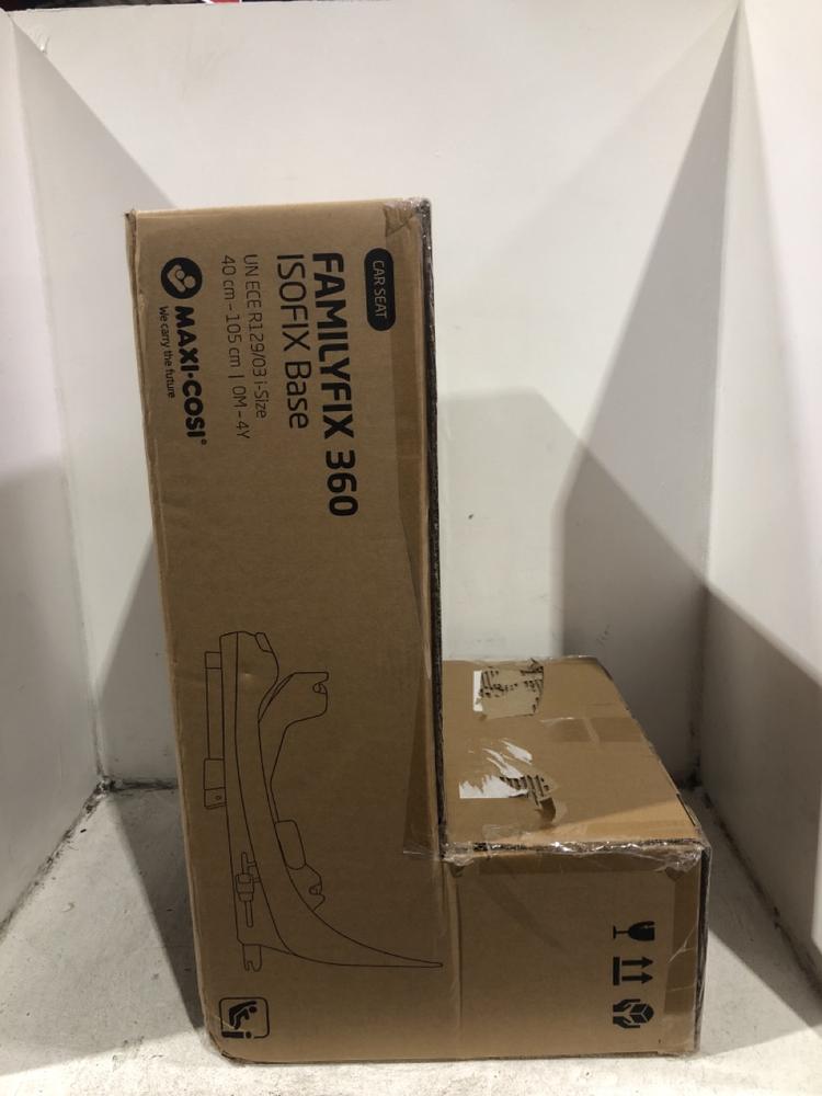 Lot 1142  
            Chesterfield SR45 - Parcel Delivery Only 

                
MAXI.COSI FAMIY FIX 360 ISOFIX BASE (LOCATION: C4)